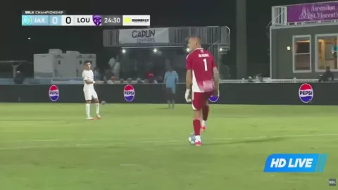 Poster siaran Sporting Jax VS Louisville City FC