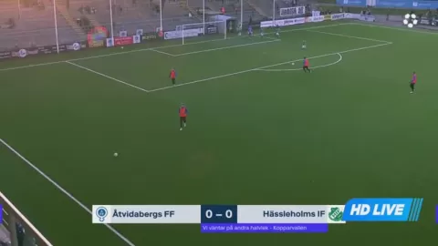 Poster siaran Åtvidabergs FF VS Hassleholms IF