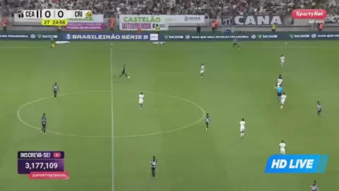 Poster siaran Ceara VS Criciuma