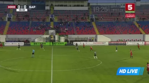 Poster siaran FC Minsk VS FC Baranovichi