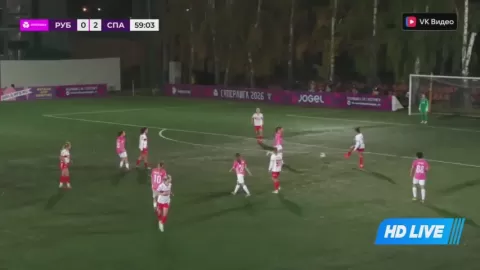 Poster siaran Rubin Kazan Women VS Spartak Moscow Women
