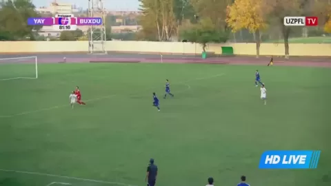 Poster siaran Yaypan FK VS Bukhara State University