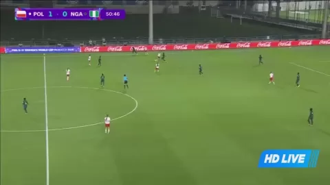 Poster siaran Poland U17 Women VS Nigeria U17 Women
