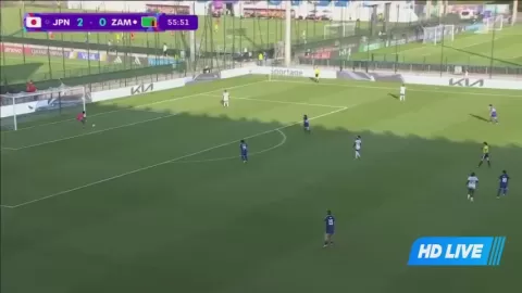 Poster siaran Japan U17 Women VS Zambia U17 Women