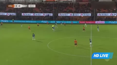 Poster siaran Volendam VS FC Utrecht Youth