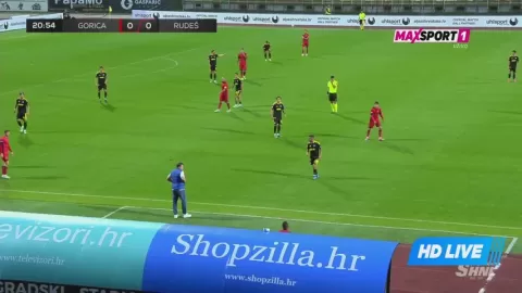 Poster siaran HNK Gorica VS Rudes