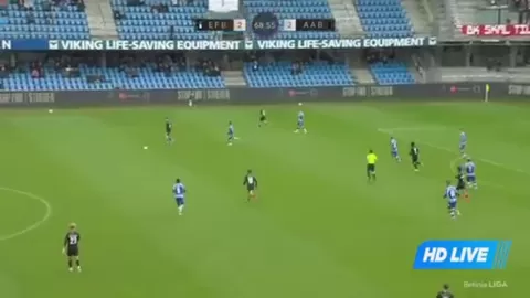 Poster siaran Esbjerg VS Aalborg