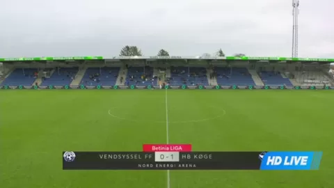 Poster siaran Vendsyssel VS Herfolge Boldklub Koge