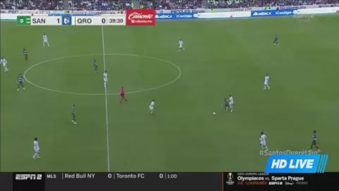 Poster siaran Santos Laguna VS Queretaro FC