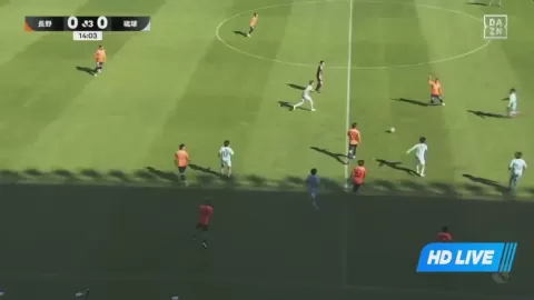 Poster siaran AC Nagano Parceiro VS FC Ryukyu Okinawa
