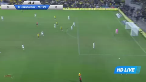 Poster siaran Beitar Jerusalem VS Maccabi Tel Aviv