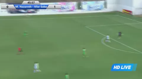 Poster siaran Maccabi Ahi Nazareth VS Hapoel Kfar Saba