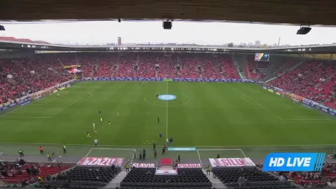 Poster siaran SK Slavia Praha VS FC Hradec Králové