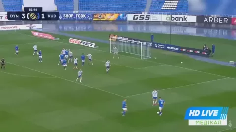 Poster siaran Dynamo Kyiv VS Kudrivka