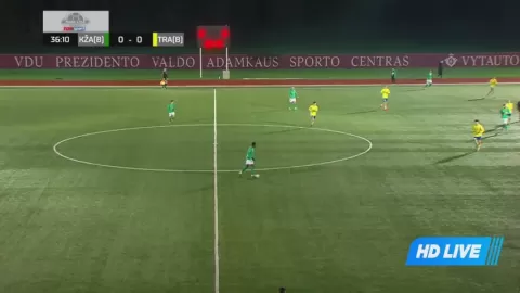 Poster siaran FK Kauno Zalgiris II VS FK Transinvest B