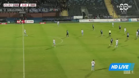 Poster siaran Zawisza Bydgoszcz SA VS Swit Szczecin