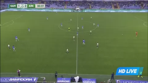Poster siaran Sampdoria VS Arezzo