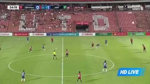 Poster siaran Muangthong United VS Phrae United FC