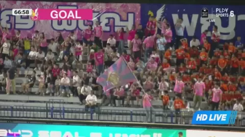 Poster siaran Nongbua Pitchaya FC VS Chiangmai United FC