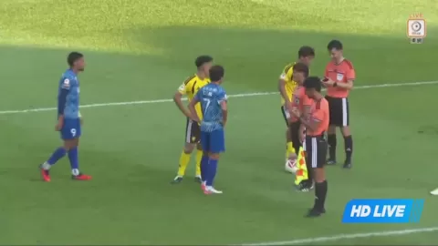 Poster siaran Hong Kong Rangers VS Lee Man