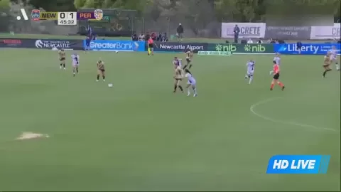 Poster siaran Newcastle Jets Women VS Perth Glory Women