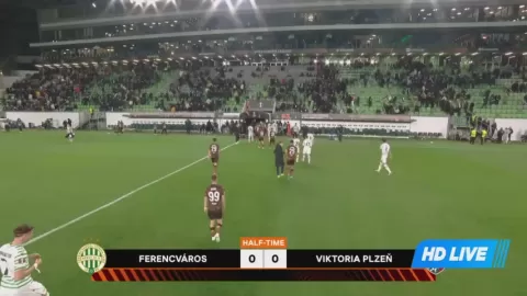 Poster siaran Ferencvarosi TC VS FC Viktoria Plzeň