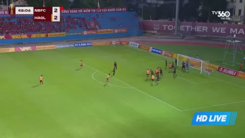 Poster siaran Ninh Binh FC VS Hoang Anh Gia Lai