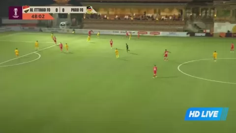 Poster siaran Al-Ittihad Ahli of Aleppo VS Paro FC
