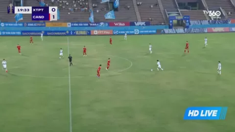 Poster siaran Xuan Thien Phu Tho VS PVF-CAND FC