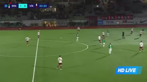 Poster siaran Breidablik VS Vikingur Reykjavik