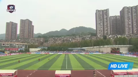 Poster siaran Nan'an VS Wanzhou Pegasus