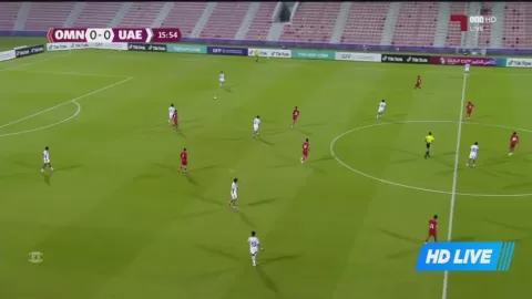 Poster siaran Oman U17 VS United Arab Emirates U17