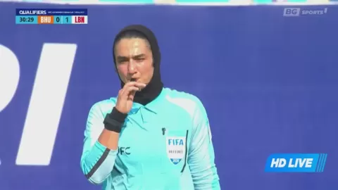 Poster siaran Bhutan Women U17 VS Lebanon U17 Women