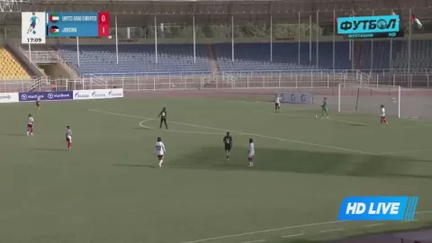 Poster siaran UAE (W) U17 VS Jordan Women U17