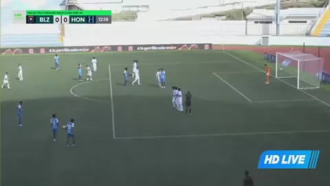 Poster siaran Belize U16 VS Honduras U16