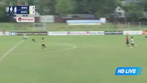 Poster siaran Myawady FC U20 VS Mahar United U20
