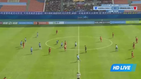 Poster siaran Dalian Yingbo Dalian University of Technology Affiliated School U13 VS Henan Experimental Hansen U13