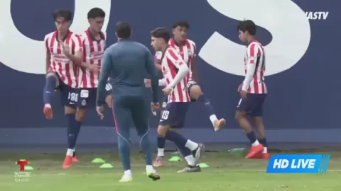 Poster siaran Chivas Guadalajara U21 VS Necaxa U21