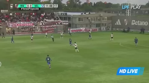 Poster siaran River Plate Reserves VS Velez Sarsfield Reserves