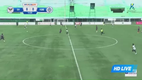 Poster siaran Tenigao FF VS Real Bengaluru
