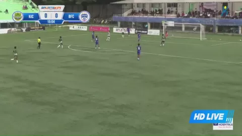 Poster siaran Kickstart Karnataka FC VS Bengaluru B