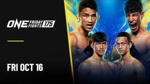 Poster siaran ONE Friday Fights 175