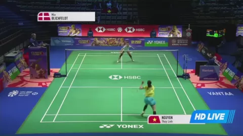 Poster siaran Nguyen, Thuy Linh VS Blichfeldt, Mia