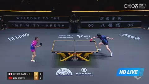 Poster siaran H.Sato VS Zhu, Sibing