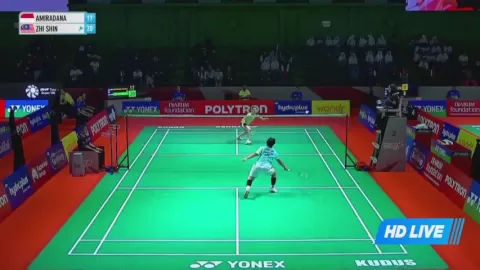 Poster siaran S.Amiradana VS Lim, Zhi Shin