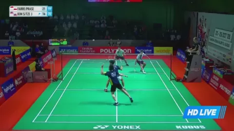 Poster siaran Farrell D / Prasetya A B F VS Chua K S / Lim T J