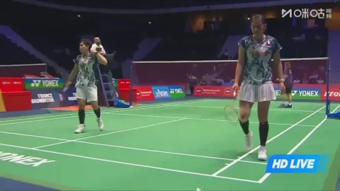Poster siaran Pratiwi A C / Ramadhanti S F S VS Lin C-C / Yang C Y