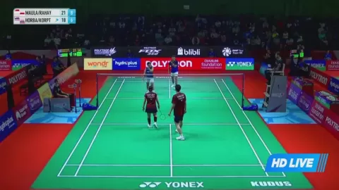 Poster siaran Maulana B / Rahayu A VS P.Horbanluekit/F.Korpthammakit