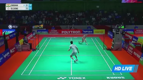 Poster siaran R.Chouhan VS Chen, Yu Cheng