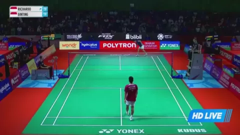 Poster siaran R.Richardo VS Ginting, Anthony